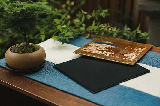 Yamanaka Lacquerware Makie Coaster – Timeless Japanese Craft.