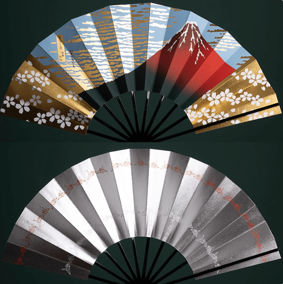 Japanese Handcrafted Decorative Folding Fan - Rin Essense