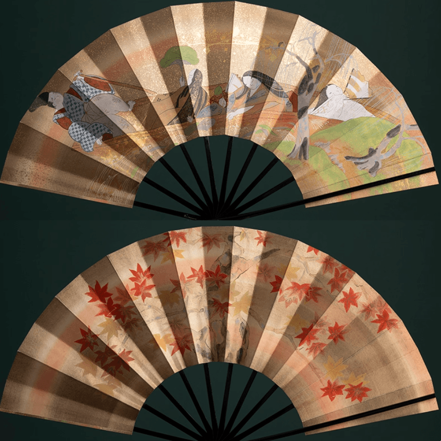 Japanese Handcrafted Decorative Folding Fan - Rin Essense