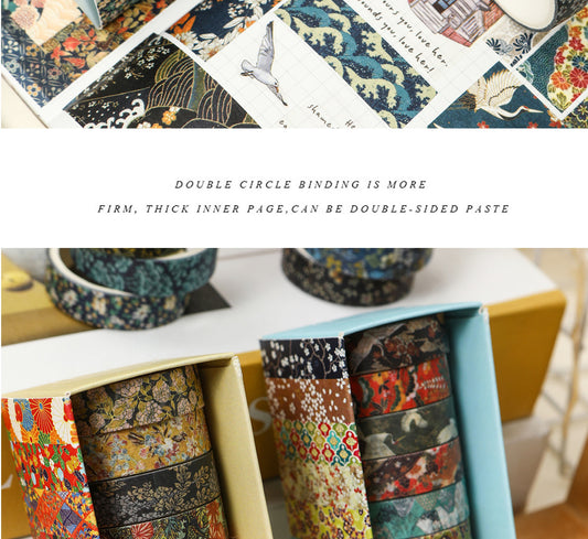 Japanese Washi Tape Collection – Ukiyo-e Patterns.