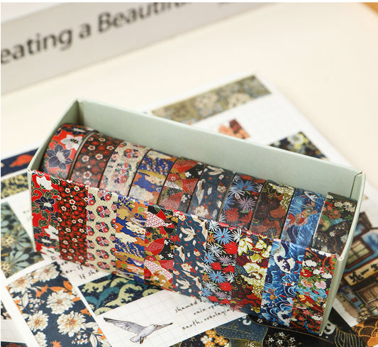 Japanese Washi Tape Collection – Ukiyo-e Patterns.