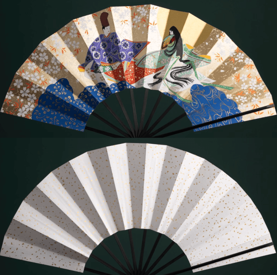 Japanese Handcrafted Decorative Folding Fan - Rin Essense