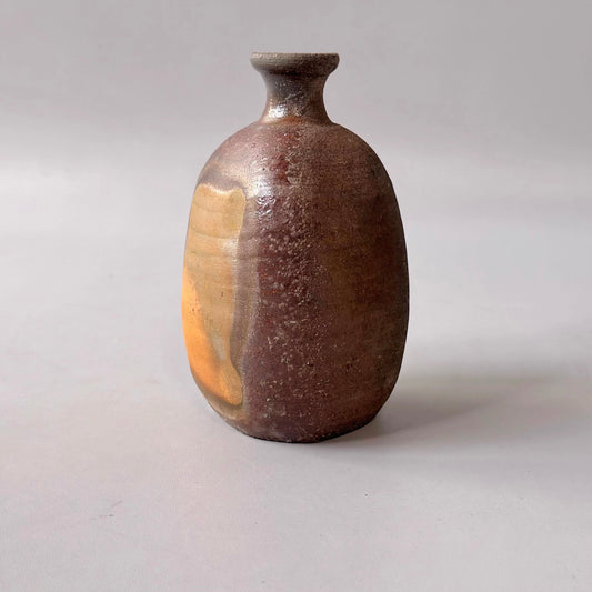 Bizen Ware Tokkuri / Vase (Mitsumi, Okayama – One-of-a-Kind Piece)