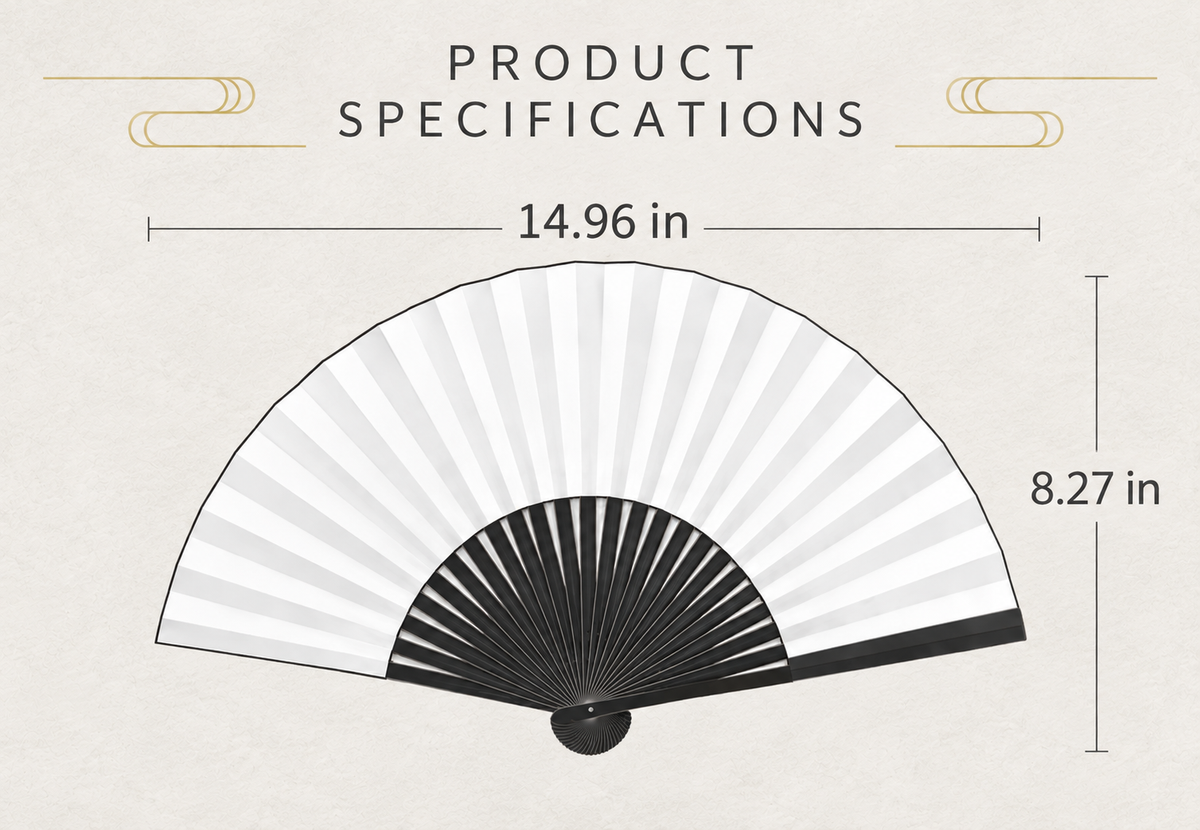 Japanese Sakura Cotton Folding Fan