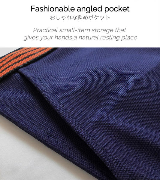 Japanese Indigo Workwear Apron – Allow Custom Pattern Service