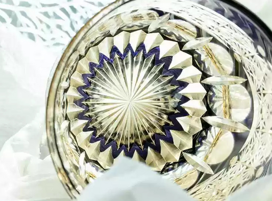 Amethyst Dawn Edo Kiriko Handcrafted Crystal Whiskey Glass5.