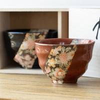 Japanese Mino Ware Sakura Yuzen Couple Bowl Set – Wedding Gift7.