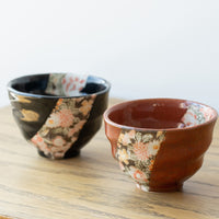 Japanese Mino Ware Sakura Yuzen Couple Bowl Set – Wedding Gift10.