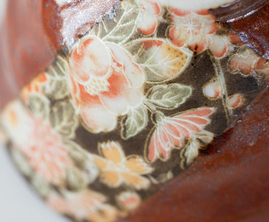 Japanese Mino Ware Sakura Yuzen Couple Bowl Set – Wedding Gift11.