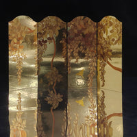 Japanese Folding Home Décor Screen Golden Light- Rin Essense - Rin Essense 