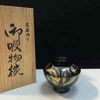 Yume no Hana(夢の花)- Japanese Urushi Lacquer Chawan, Togidashi Makie | Winter Atelier Collection - Rin Essense 