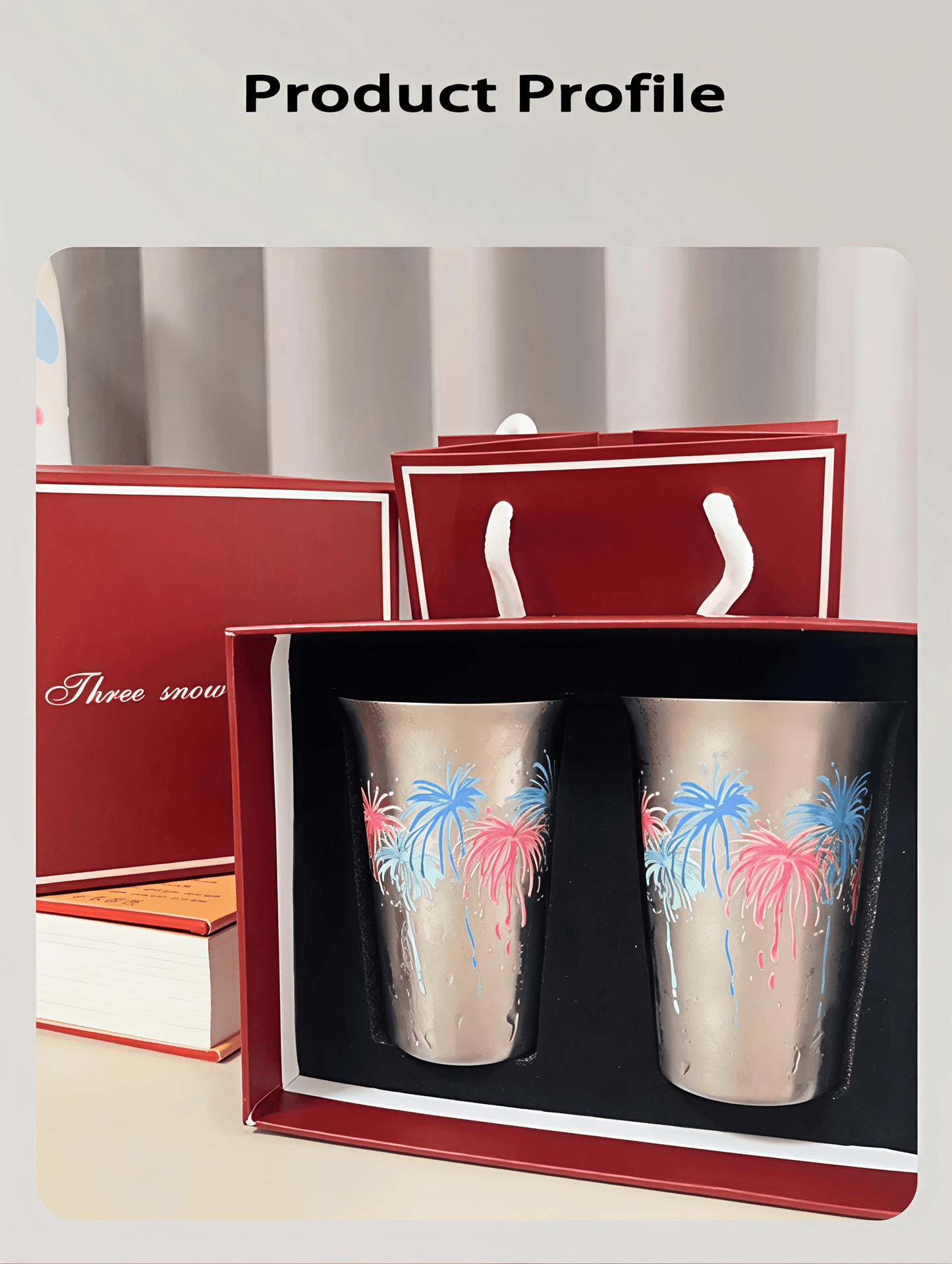 Chilling Sake Cup – Color-Changing Fireworks - Rin Essense 