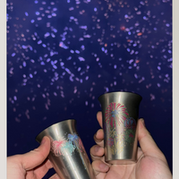 Chilling Sake Cup – Color-Changing Fireworks - Rin Essense 