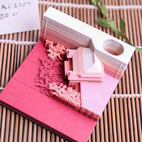 Rin Essense Kiyomizu Kyoto temple art gift paper model with intricate layered design on wooden surface